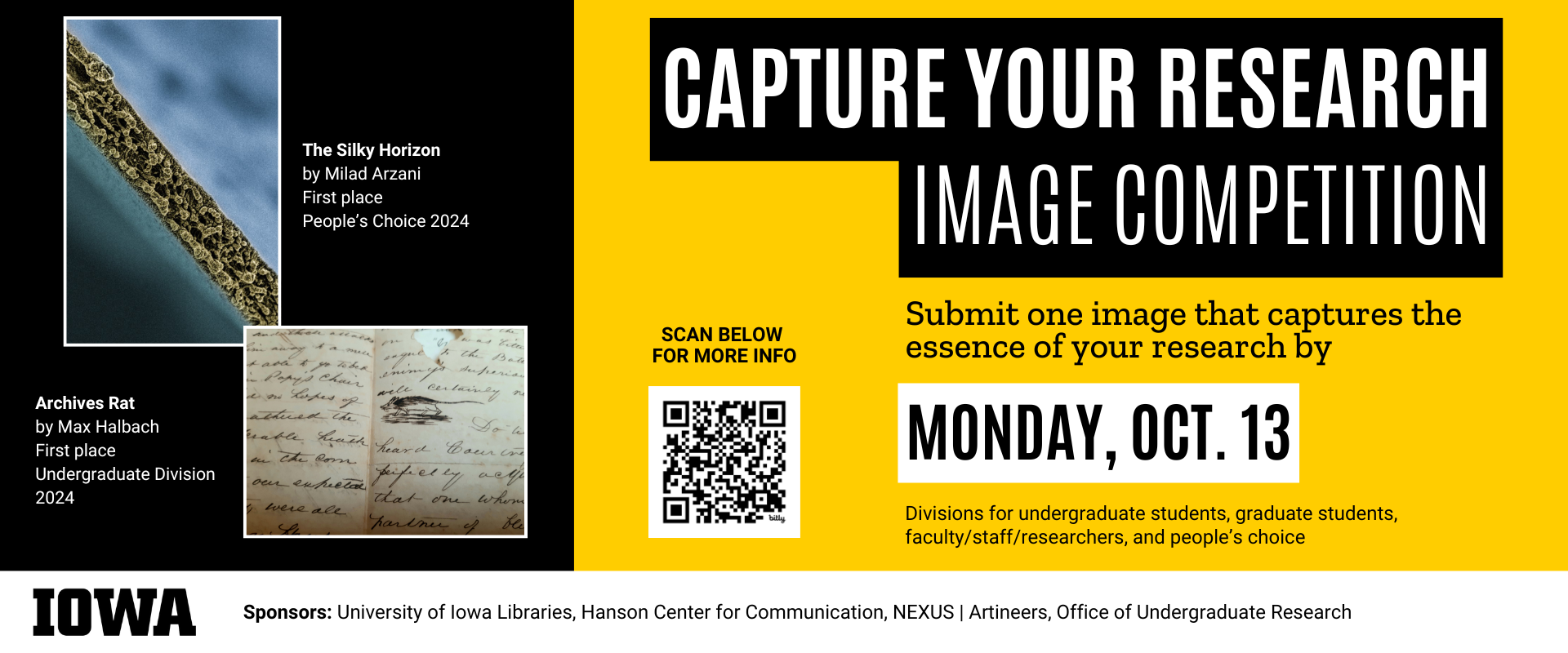 Capture your research graphic