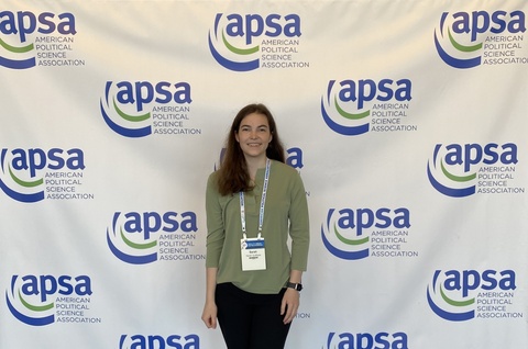 Sarah Guilfoyle at APSA